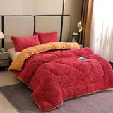 Pilota Cocolino, model fluturi, pat dublu, 3 piese, cod PCY309